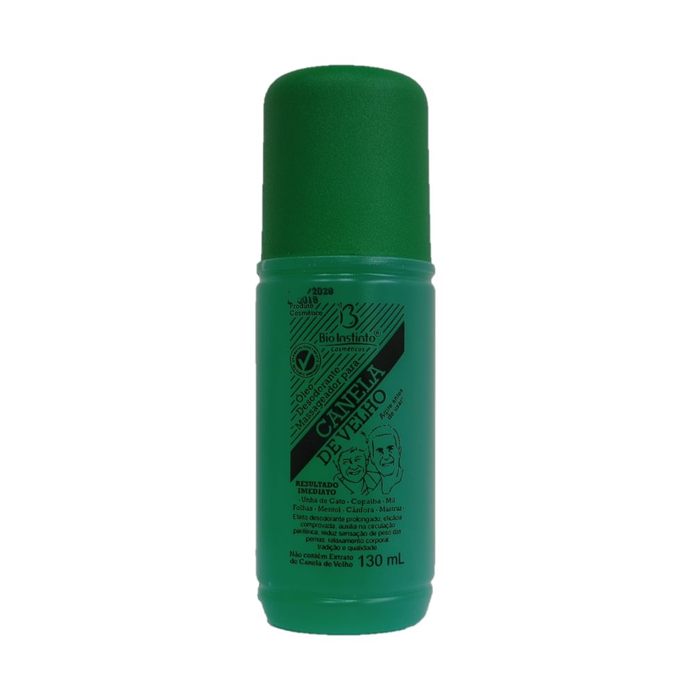 Óleo Massageador Bio Instinto Para Canela De Velho 130ml
