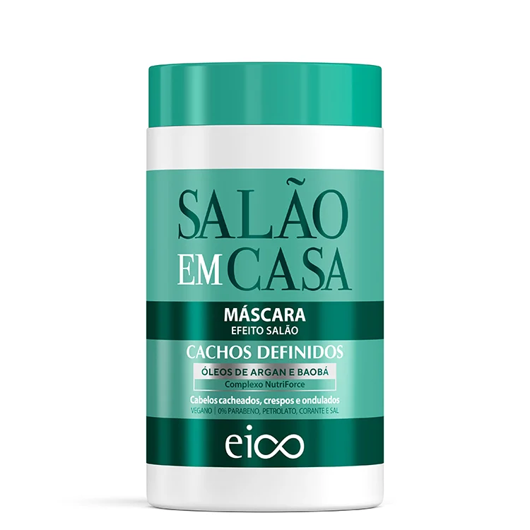 Mascara Eico Salão Em Casa Cachos Definidos 60ml