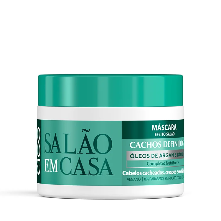 Mascara Eico Salão Em Casa Cachos Definidos 270G