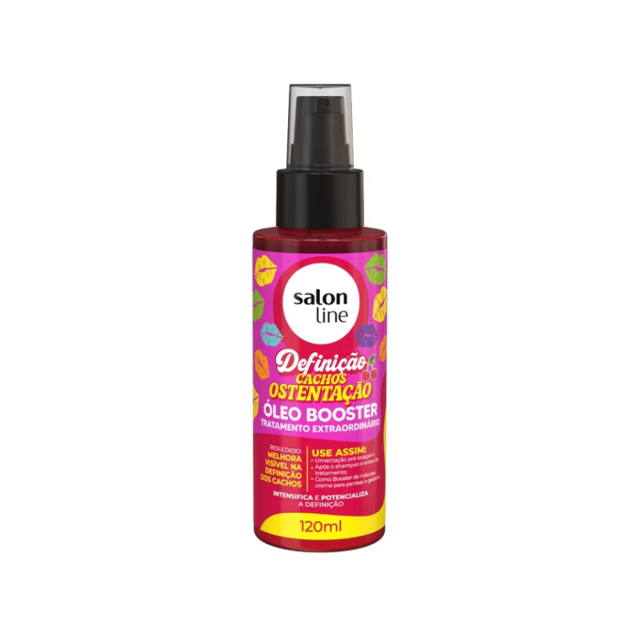 Óleo Booster Salon Line Cachos Ostentação 120ml