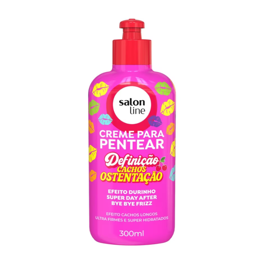 Creme Para Pentear Salon Line Cachos Ostentação 300ml