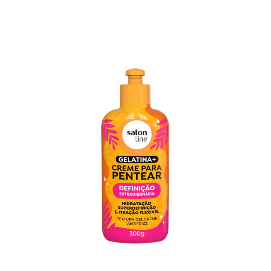 Creme Para Pentear Salon Line Gelatina+ 300G