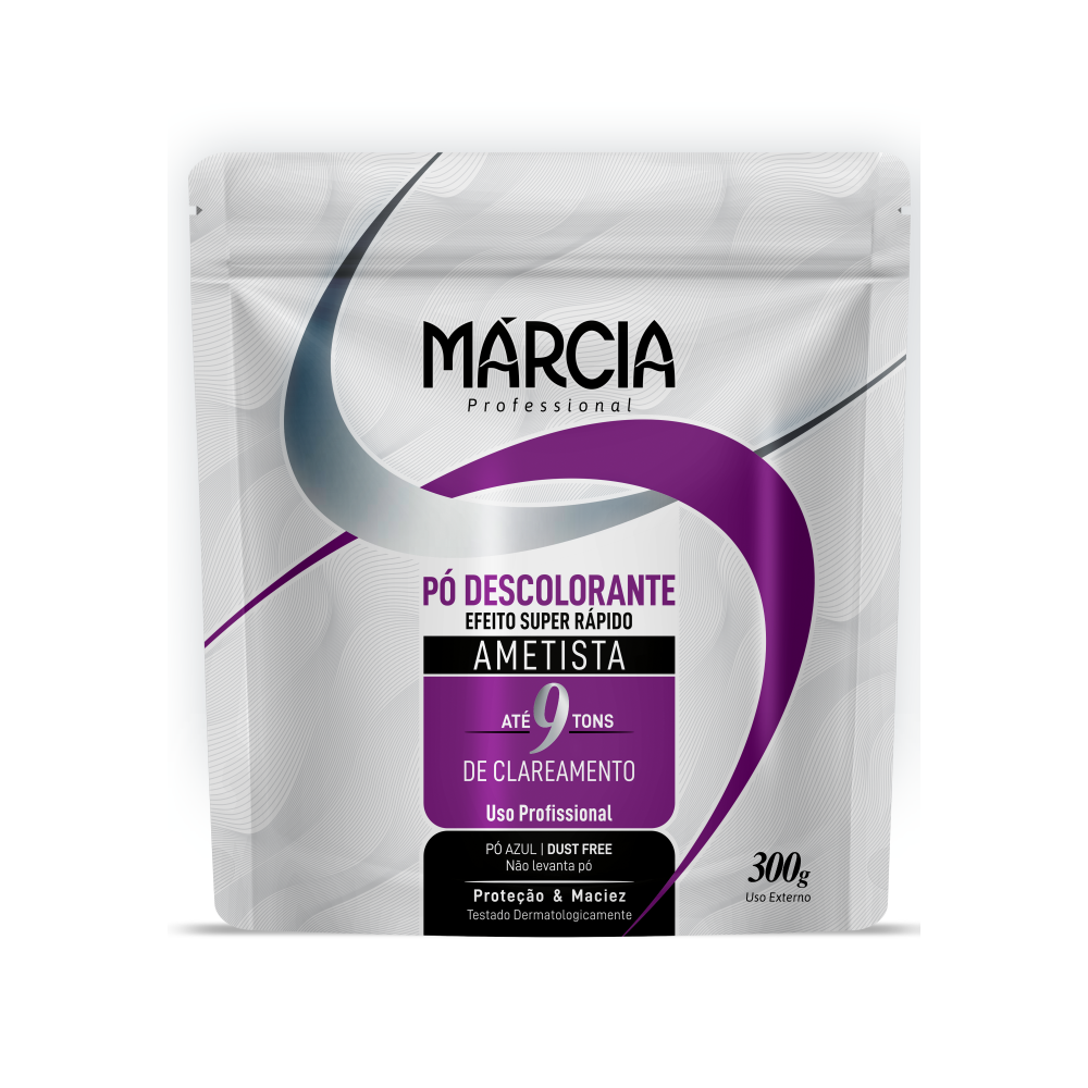 Refil Pó Descolorante Marcia Ametista 300G