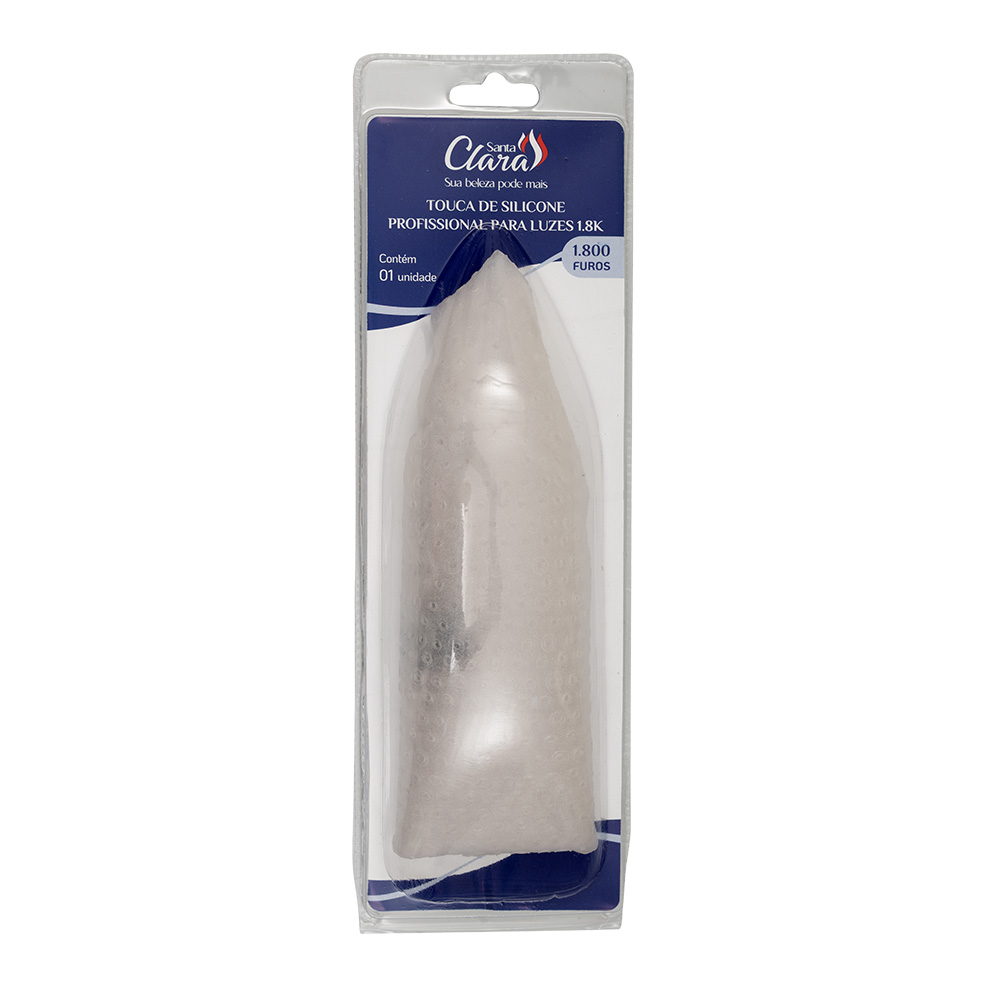 Touca Santa Clara de Silicone Para Luzes Com 1800 Furos Ref. 6515