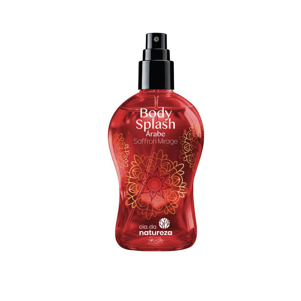 Body Splash Cia Da Natureza Árabe Saffron Mirage 200ml