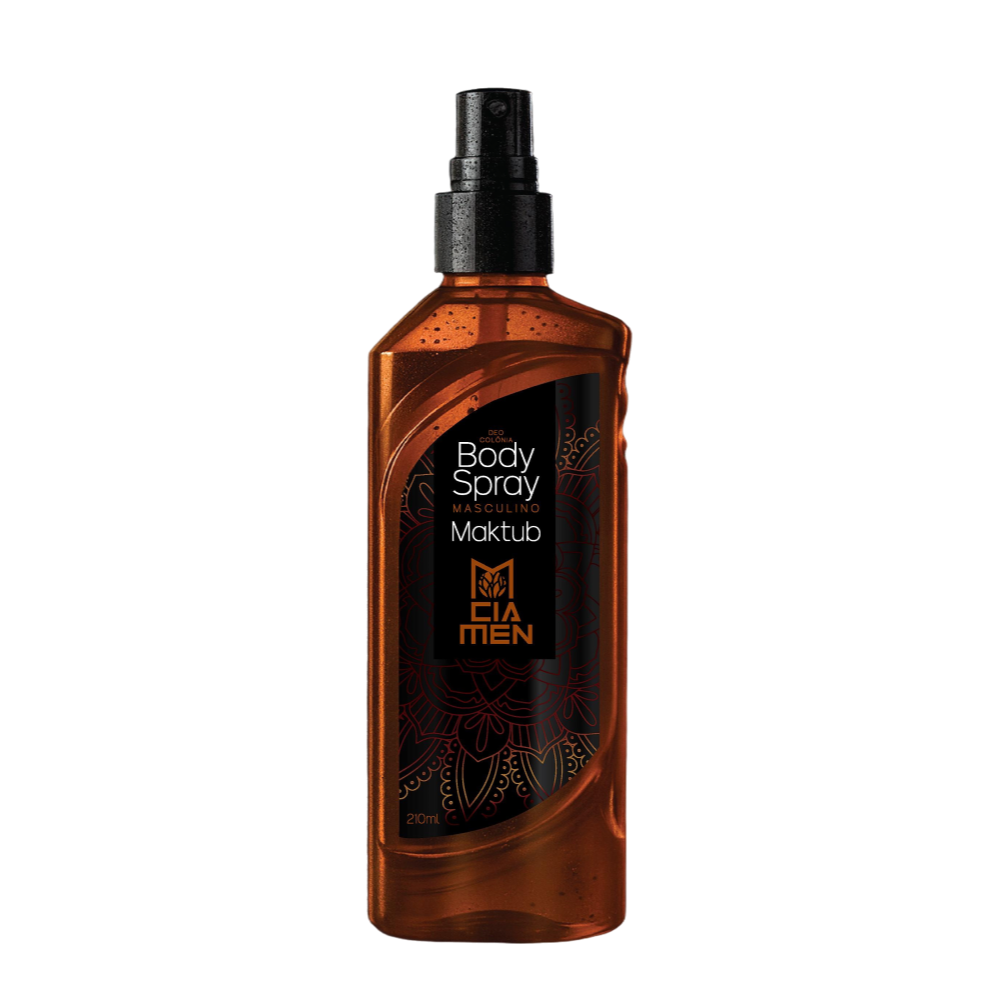 Body Spray Cia Da Natureza Cia Men Maktub 210ml