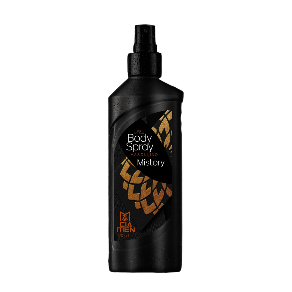 Body Spray Cia Da Natureza Cia Men Mistery 210ml