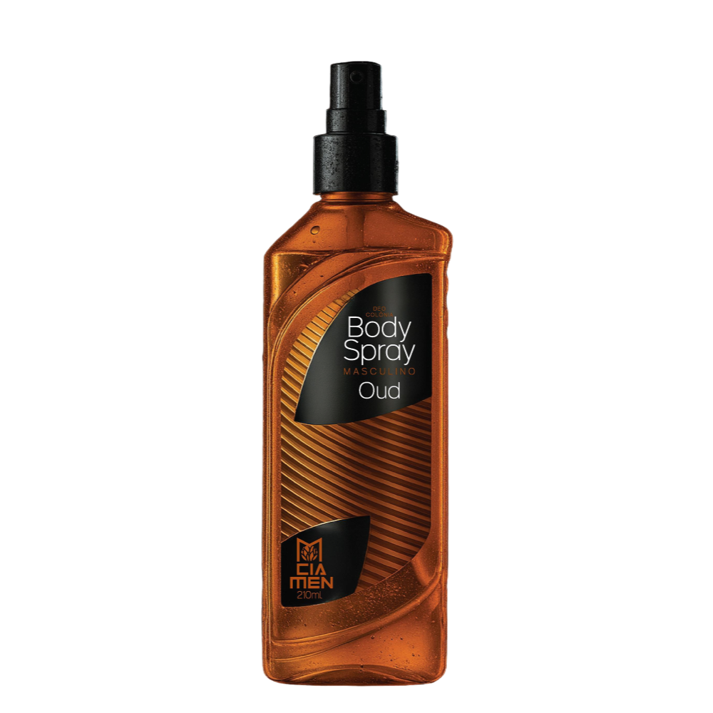 Body Spray Cia Da Natureza Cia Men Oud 210ml