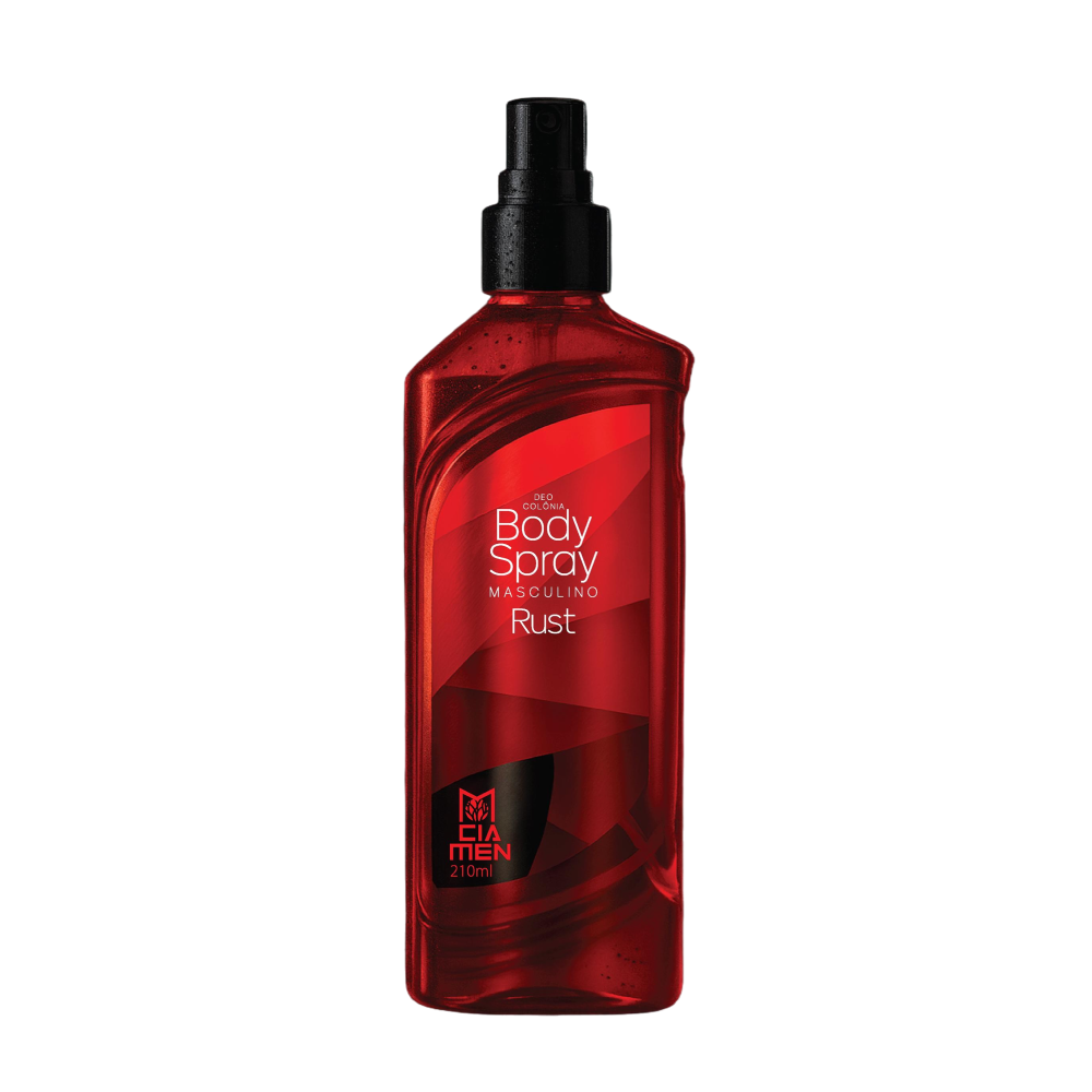 Body Spray Cia Da Natureza Cia Men Rust 210ml