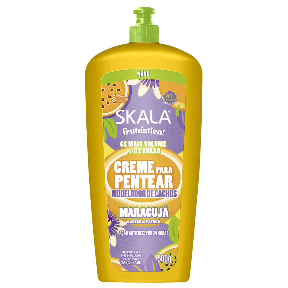 Creme Para Pentear Skala Frutástica Maracujá 500G