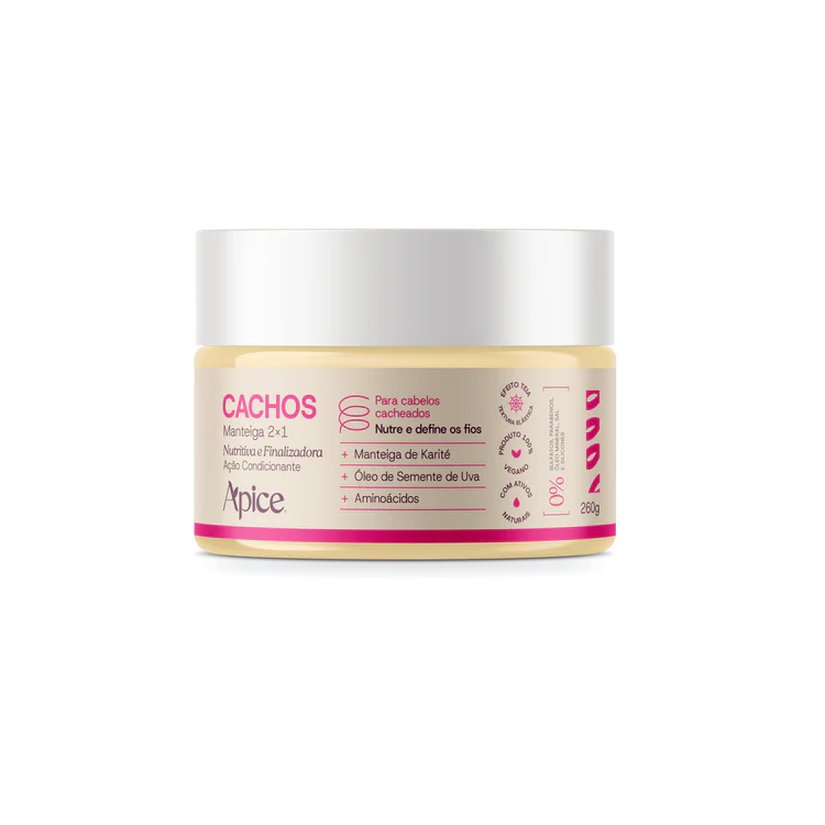 Manteiga Ápice Cachos Nutritiva e Finalizadora 260g