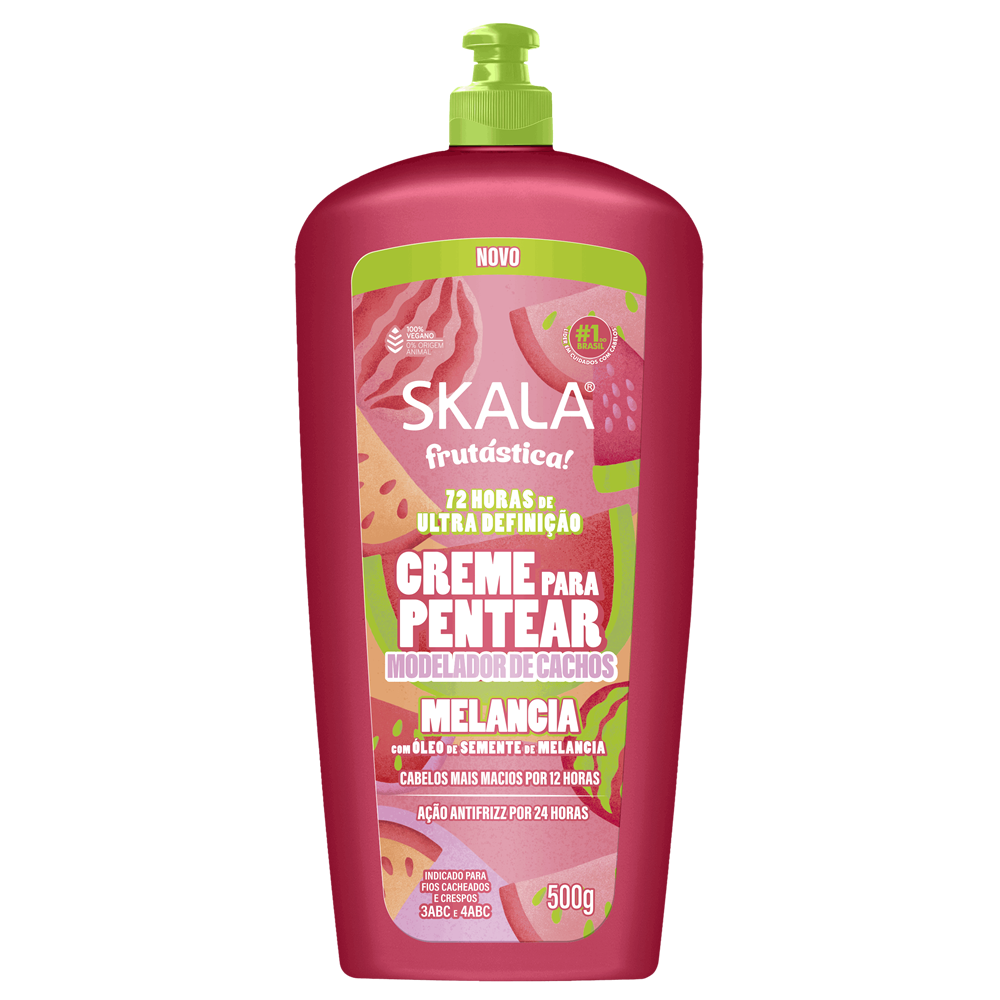 Creme Para Pentear Skala Frutástica Melancia 500G