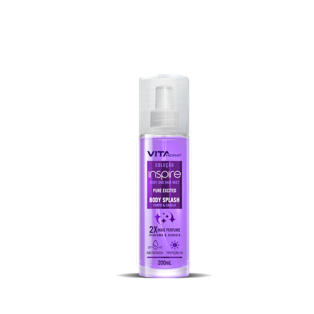 Body Splash Vitahidrat Pure Excited 200ml