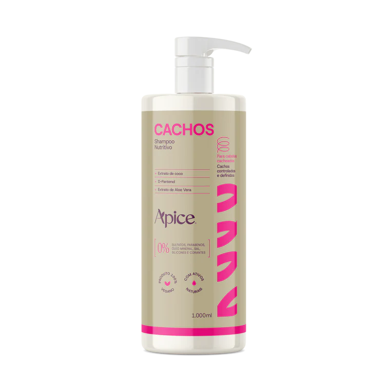Shampoo Ápice Cachos Essense Nutritivo 1L