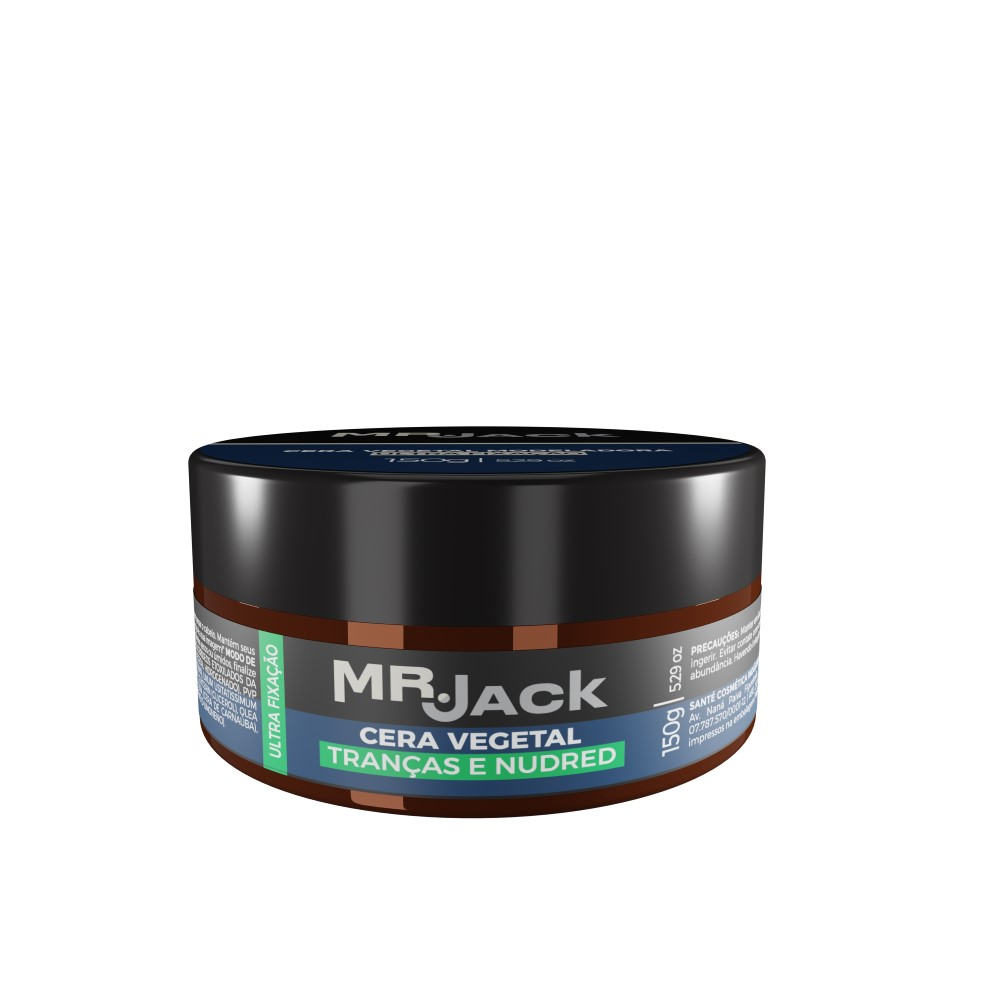 Cera Capilar Vita Seiva Mr.Jack Vegetal Tranças e Nudred 150g