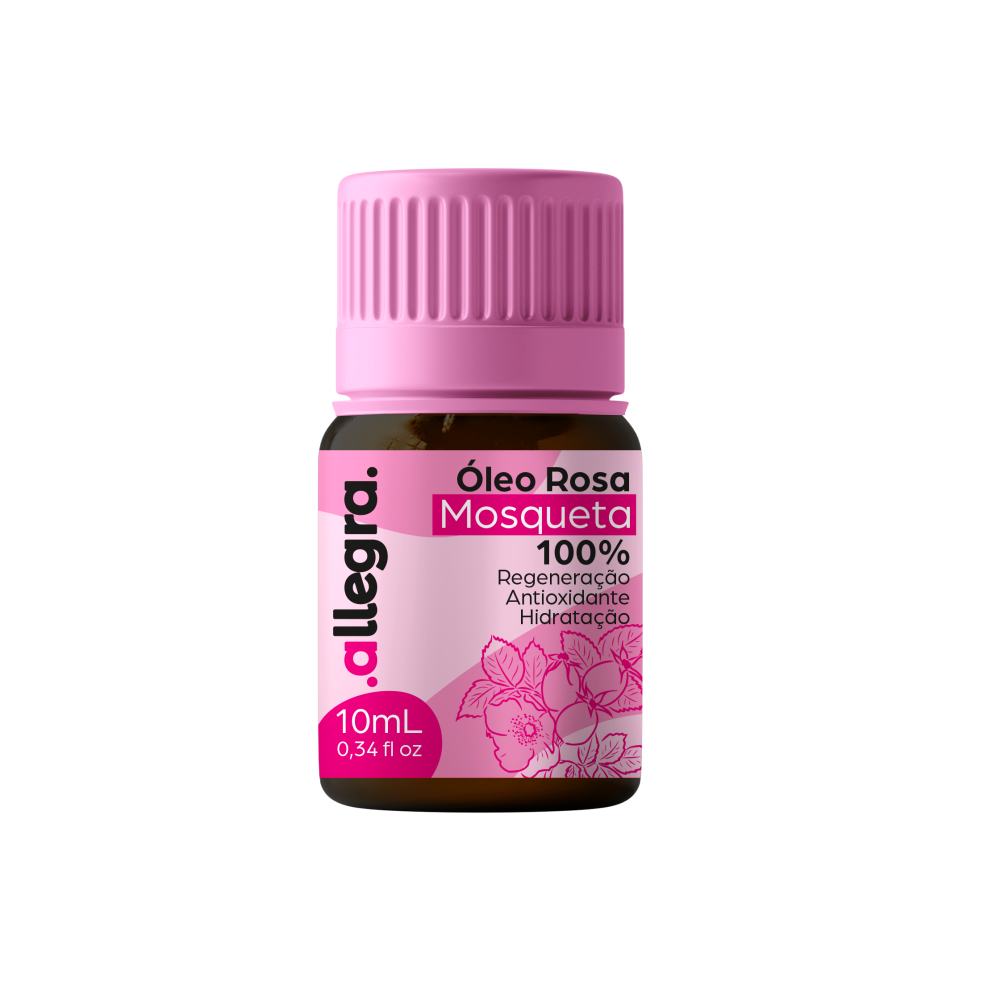 Óleo Facial Allegra Rosa Mosqueta 10ml