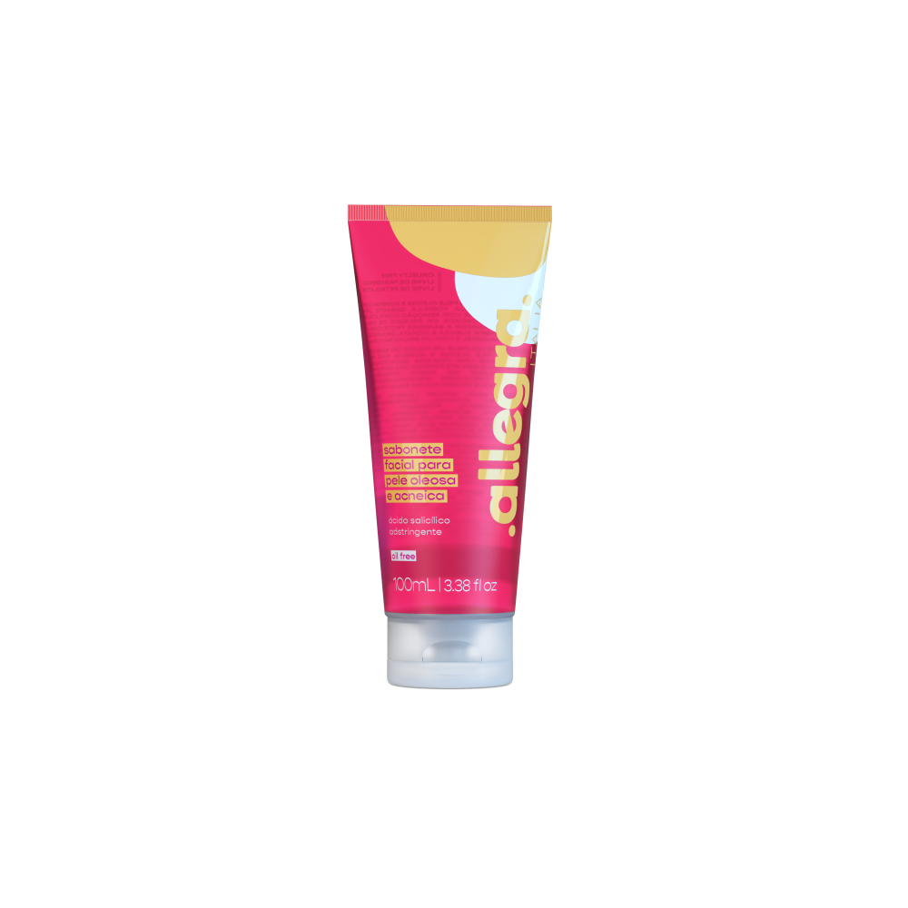Sabonete Facial Allegra Pele Óleosa 100ml