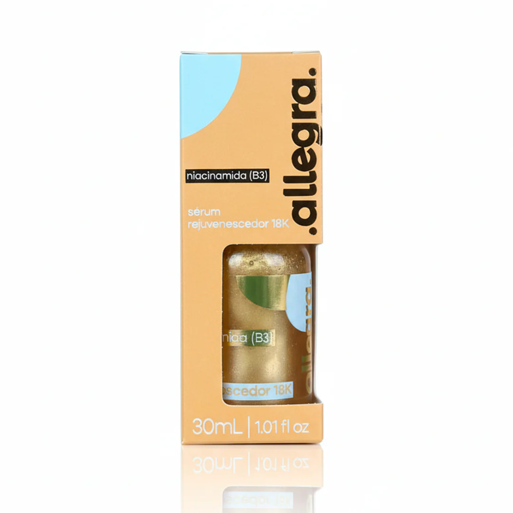 Serúm Allegra Rejuvenescedor 18K 30ml