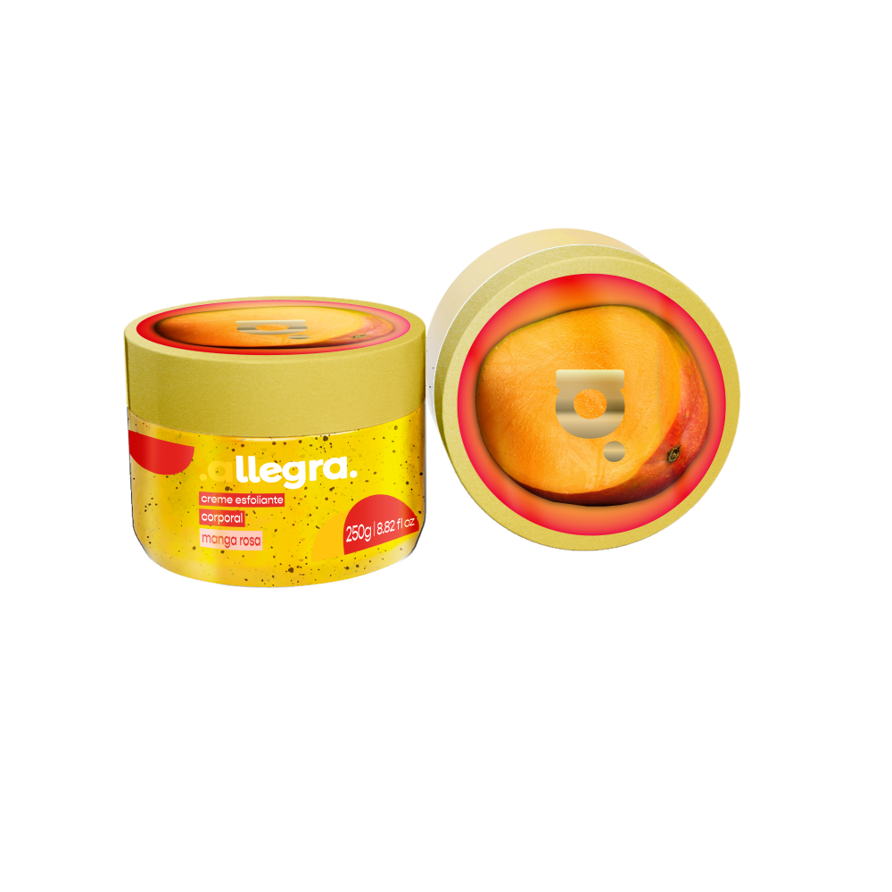 Creme Esfoliante Corporal Allegra Manga Roda 250g