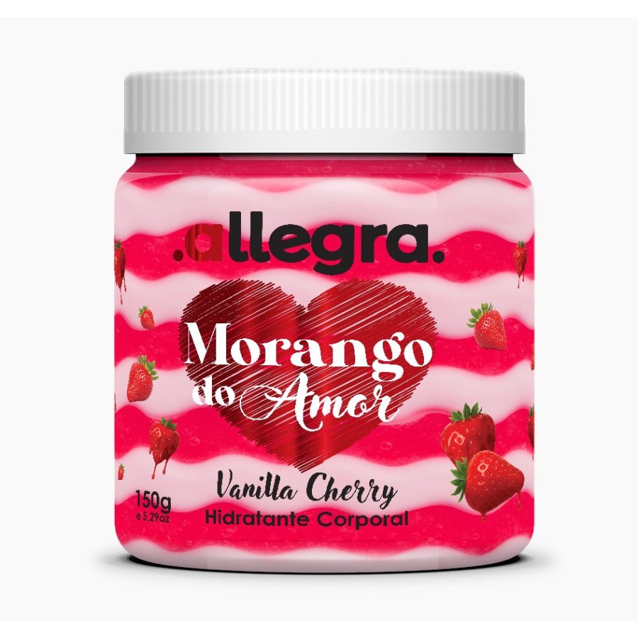 Creme Hidratante Corporal Allegra Sorbert Vanilla 150g