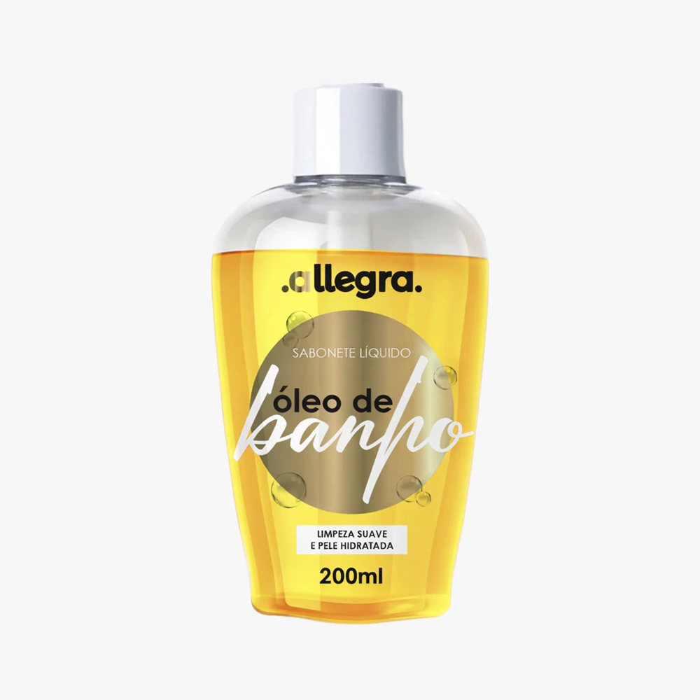 Sabonete Líquido Allegra Óleo de Banho Glicerinado 200ml