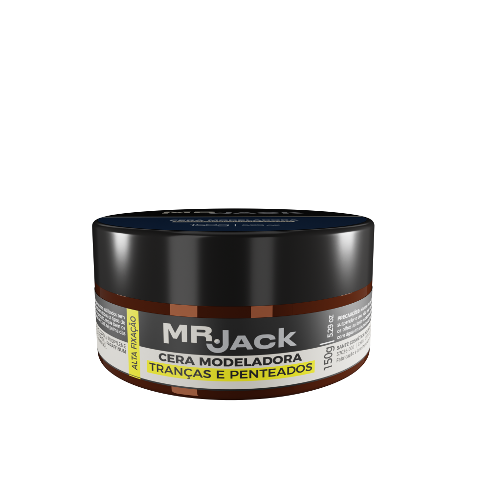 Cera Capilar Mr.Jack Vita Seiva 150g Tranças e Penteados