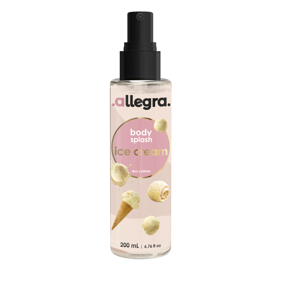Body Splash Allegra Ice Cream 200ml