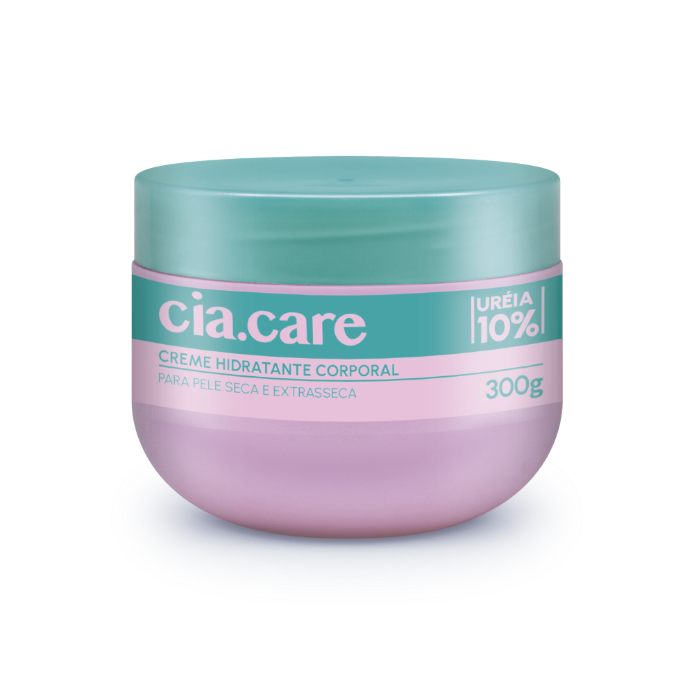 Creme Hidratante Corporal Cia Da Natureza Pele Seca e Extra Seca 300g