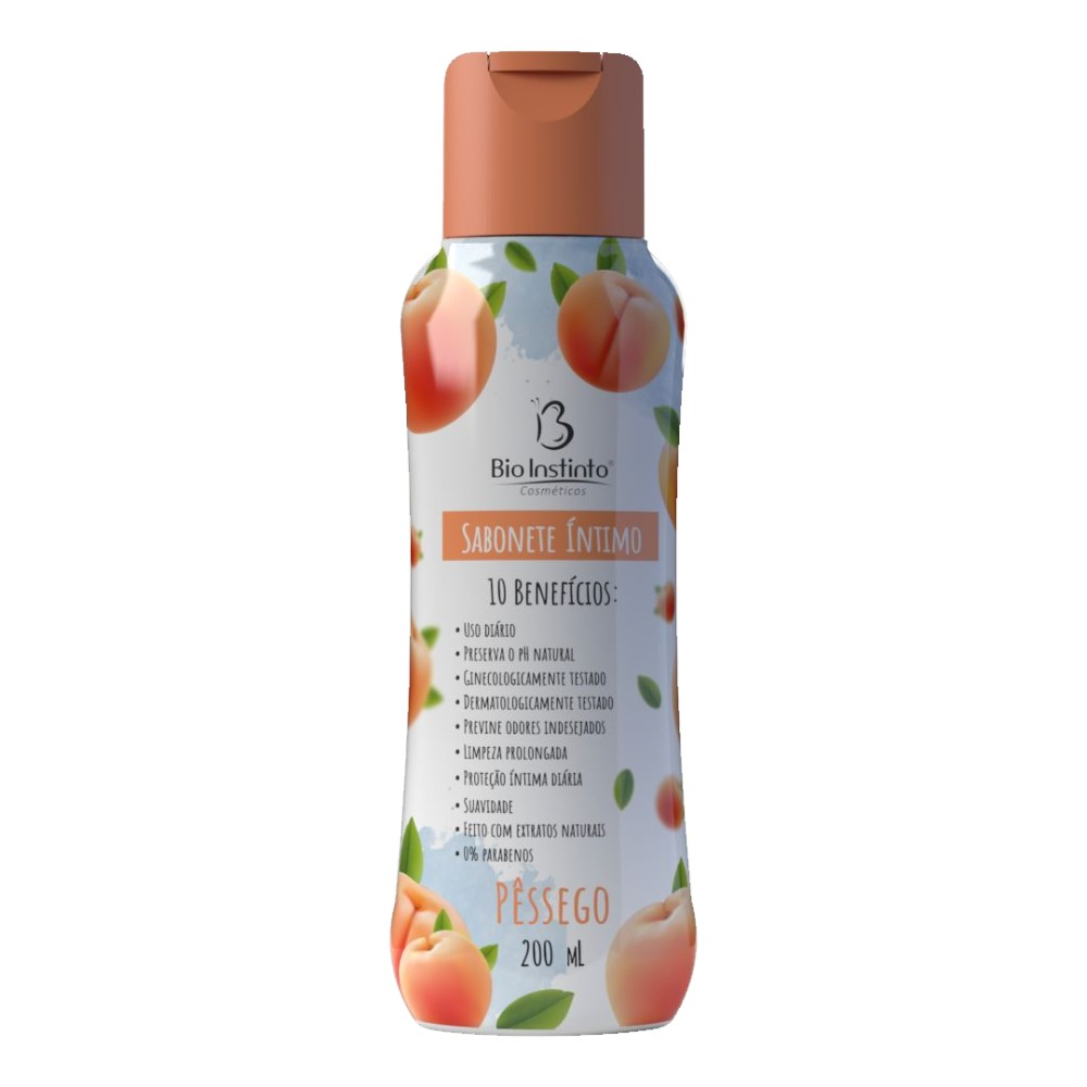 Sabonete Liquido Bio Instinto Pêssego 200ml
