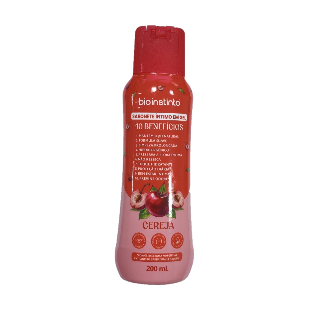 Sabonete Liquido Bio Instinto Cereja 200ml