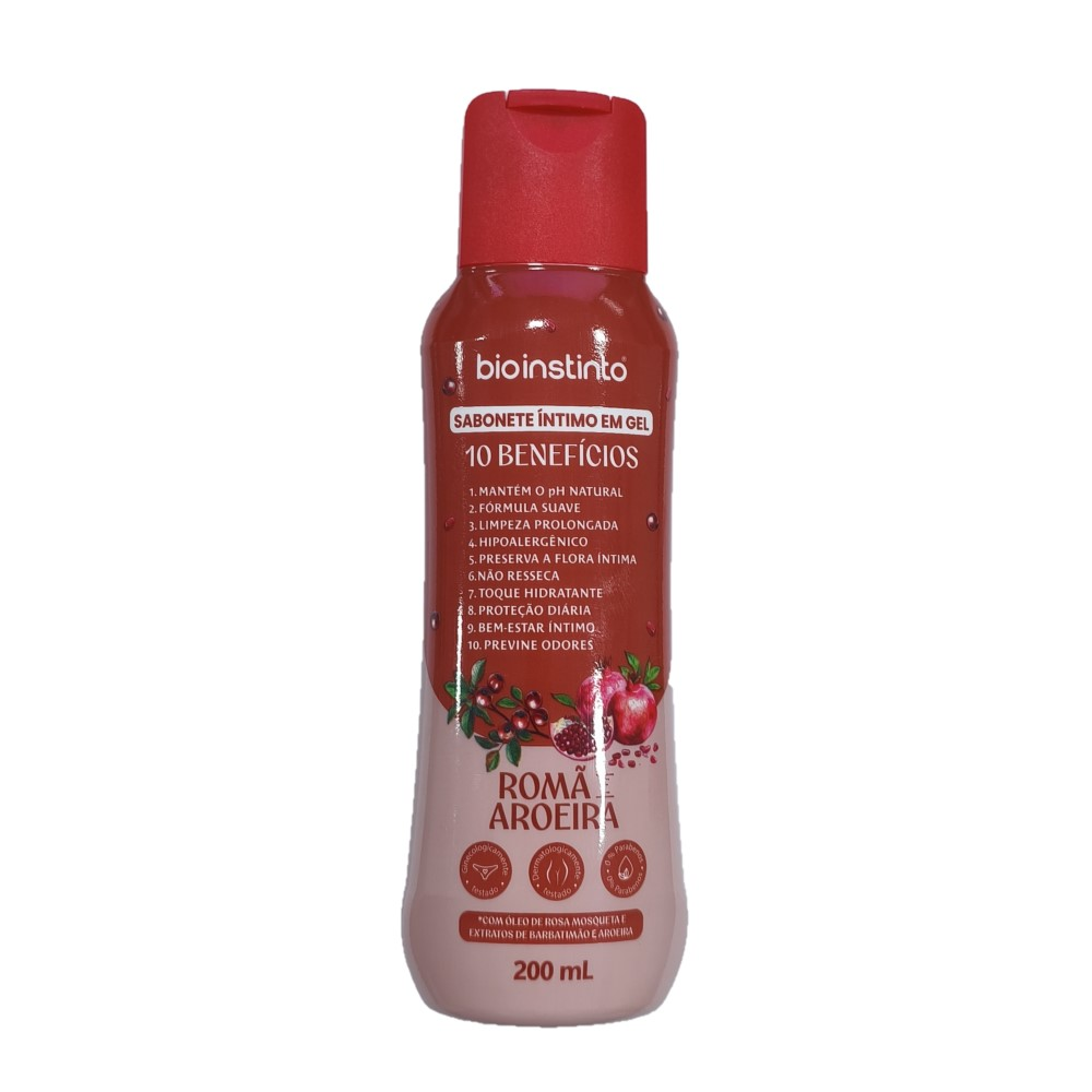 Sabonete Liquido Bio Instinto Roma e Aroeira 200ml
