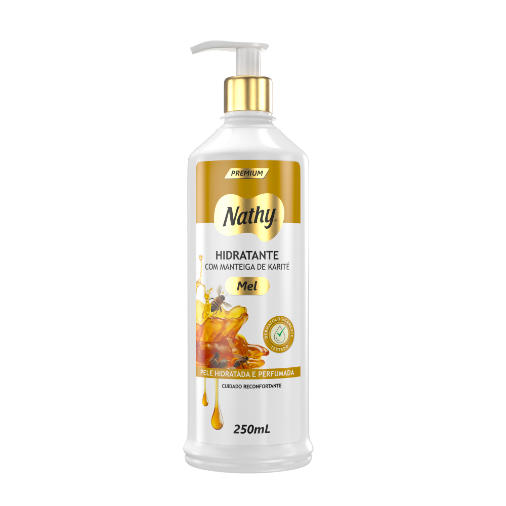 Hidratante Corporal Nathy 250ml Mel