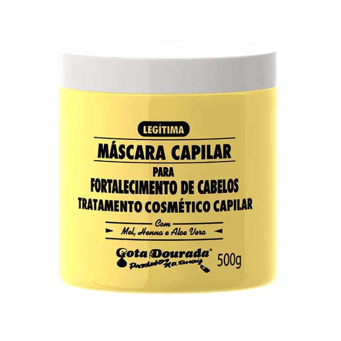 Máscara Capilar Gota Dourada Fortalecimento 500G
