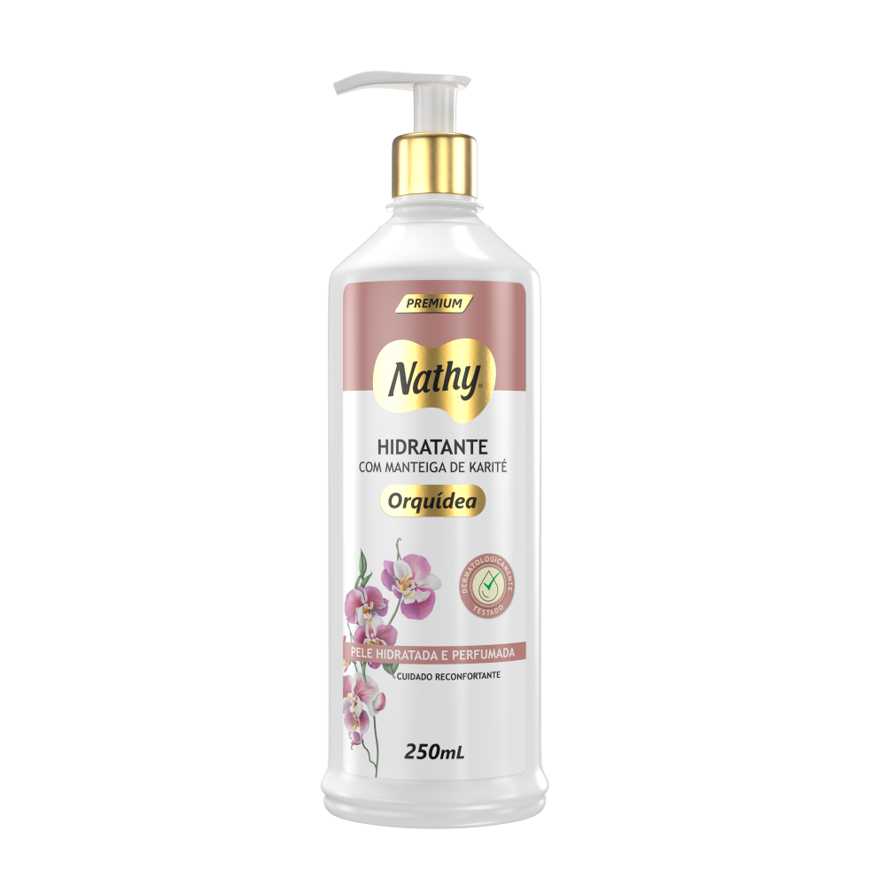 Hidratante Corporal Nathy 250ml Orquídeas