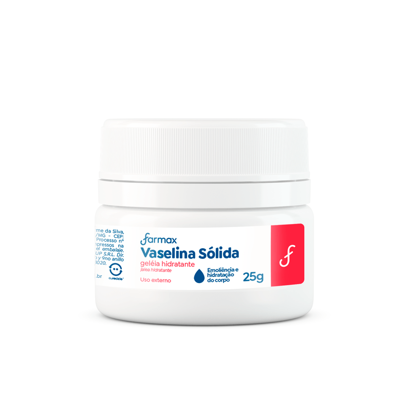 Vaselina Sólida Farmax 25g Geleia
