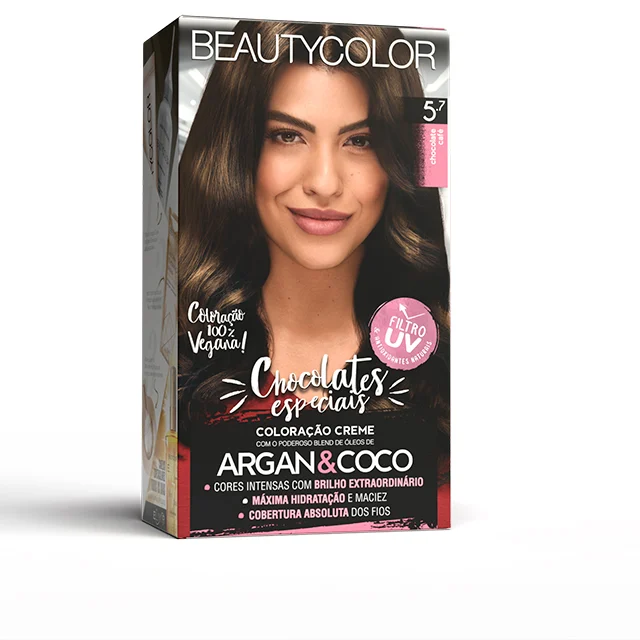 Coloração Beauty Color 5.7 Chocolate Café
