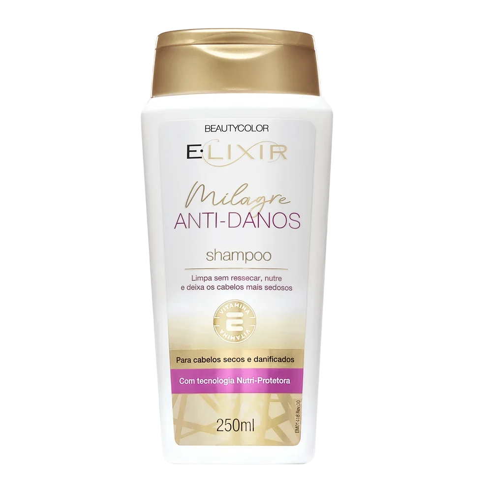 Shampoo Beauty Color Milagre Anti-Danos 250ml