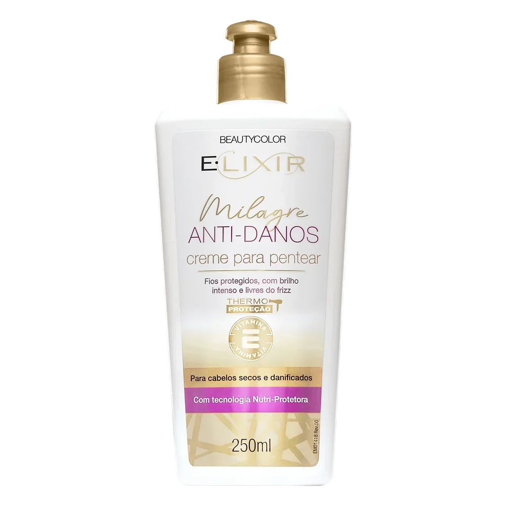 Creme de Pentear Beauty Color Milagre Anti-Danos 250ml