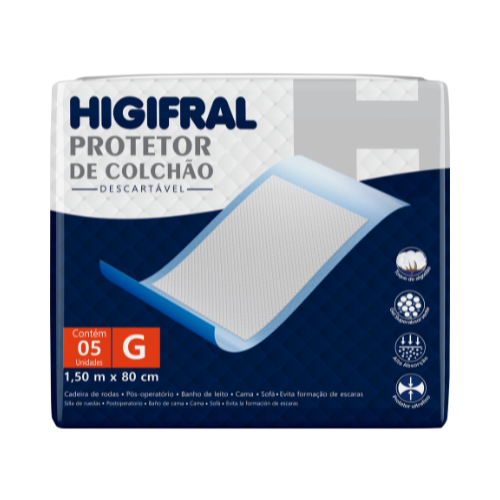 Protetor De Colchao Desc Higifral Gde 05Un