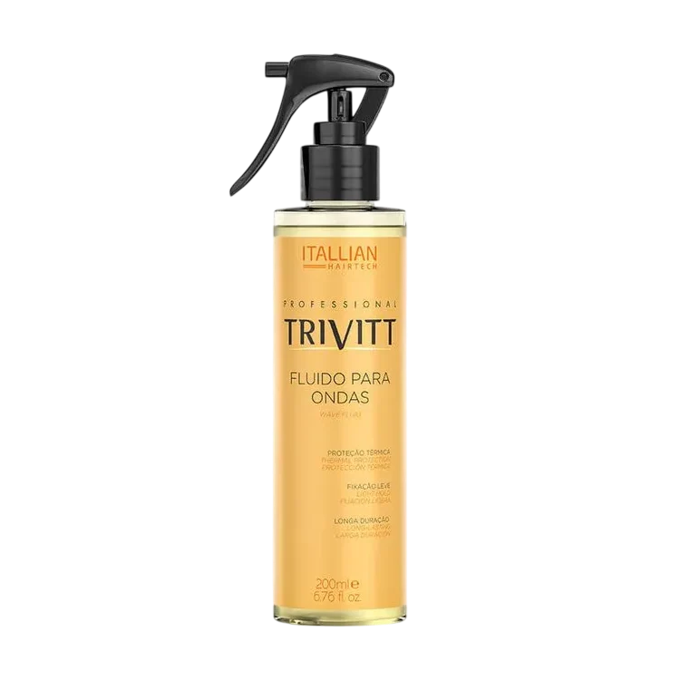 Fluído para Ondas Itallian Hairtech Trivitt 200ml
