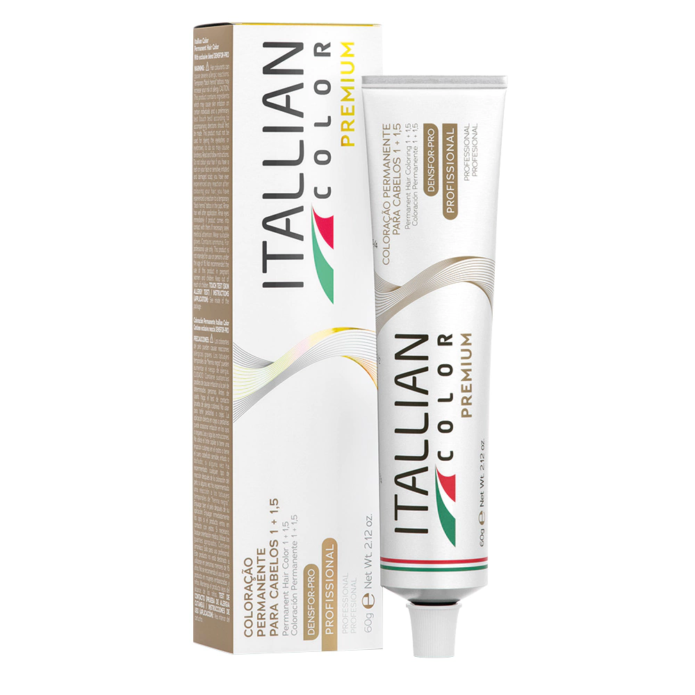 Coloração Itallian Color Premium 4.00 Castanho Plus