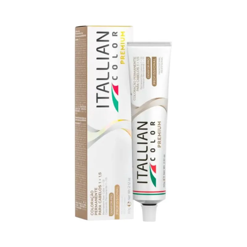 Coloração Itallian Color Premium 6.00 Loiro Escuro Plus