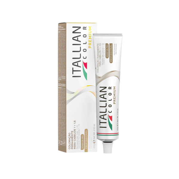 Coloração Itallian Color Premium 6.4 Loiro Escuro Cobre