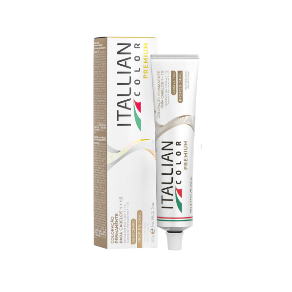 Coloração Itallian Color Premium 6.43 Loiro Escuro Cobre Dourado