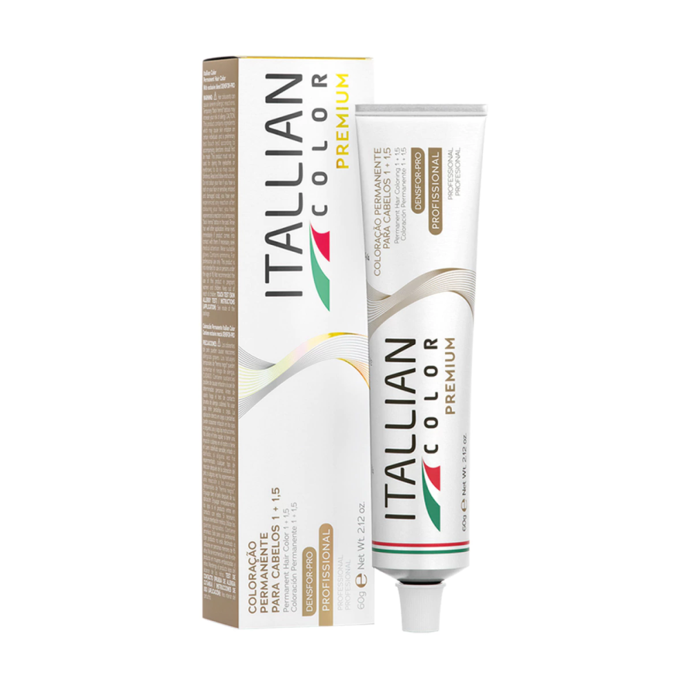 Coloração Itallian Color Premium 6.713 Loiro Escuro Mocha Mousse