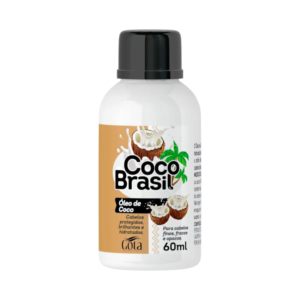 Óleo Capilar Gota Dourada Coco Brasil Óleo de Coco 60ml