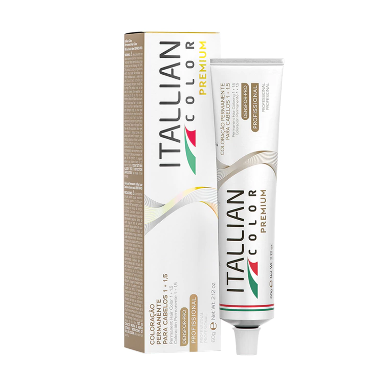 Coloração Itallian Color Premium 8.11 Loiro Claro Cinza Intenso