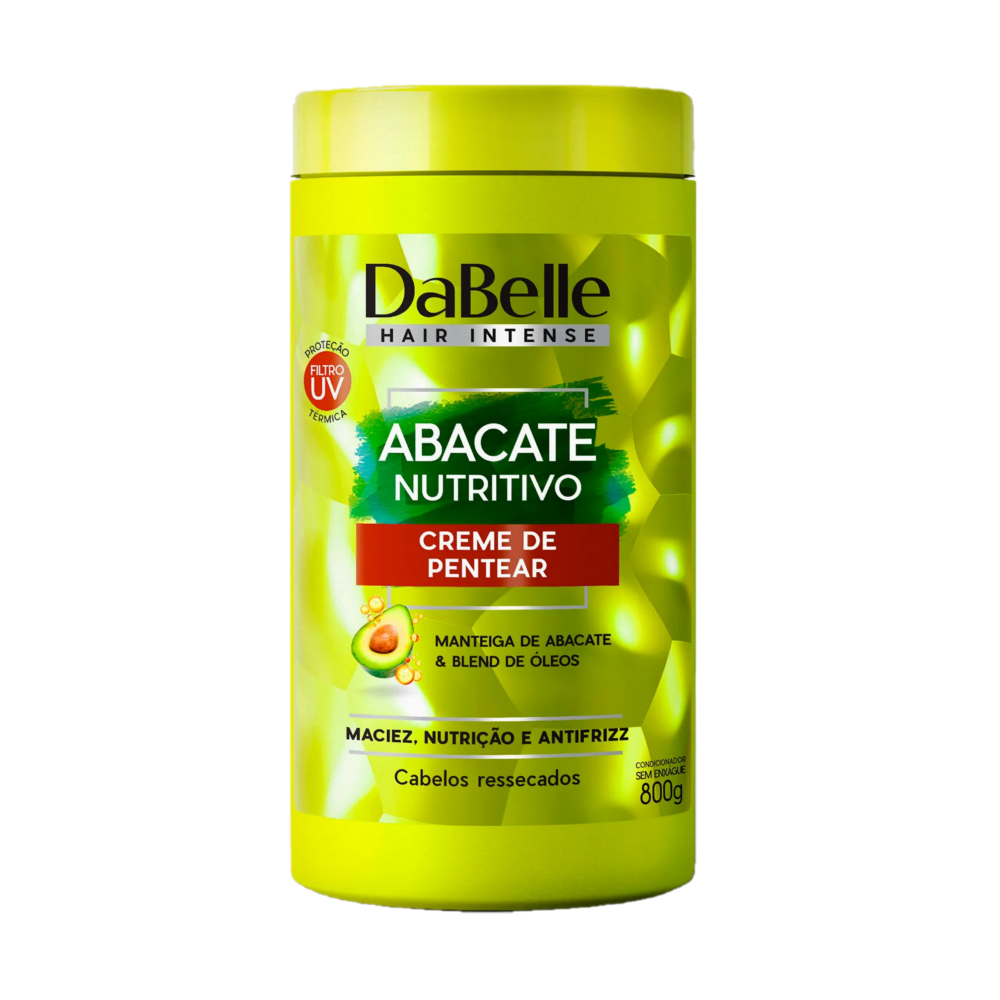 Creme de Pentear Dabelle Multifuncional Abacate Nutritivo 800g