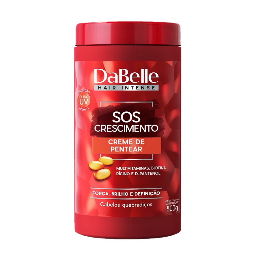 Creme de Pentear Dabelle Multifuncional SOS Crescimento 800g