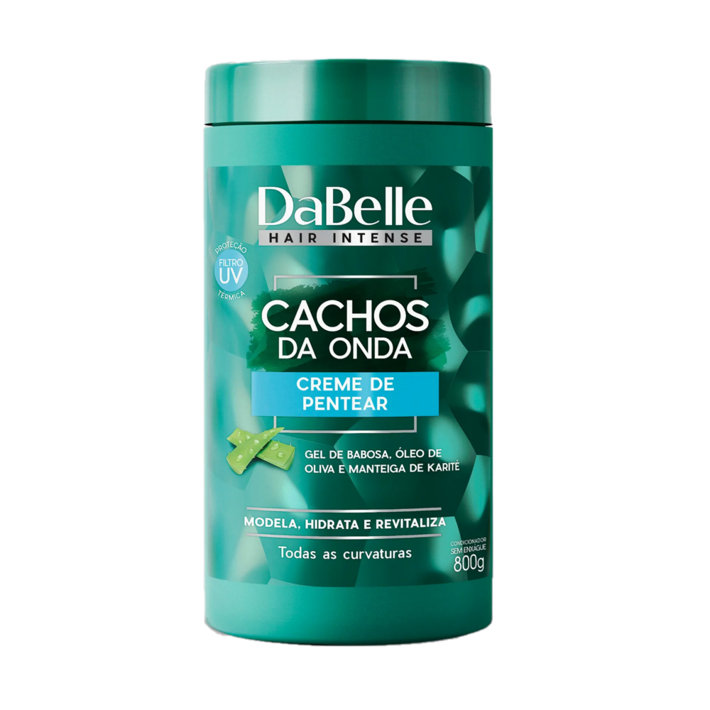 Creme de Pentear Dabelle Multifuncional Cachos da Onda 800g